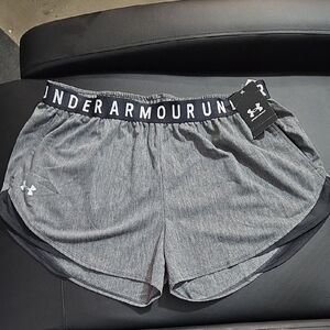 Under Armour Women's Athletic Gray Shorts